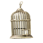 Tim Holtz  Idea-ology Assemblage pendant x1 Birdcage (THA20073)